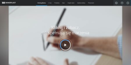 Nowa strona www Oknoplast