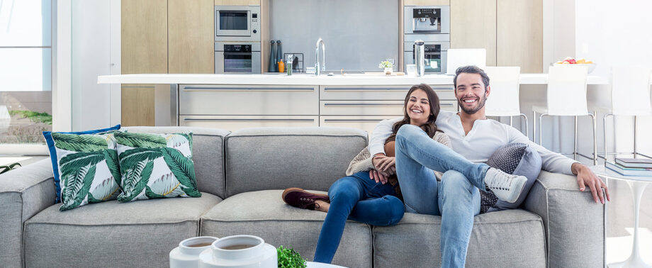 Kuchnia połączona z salonem