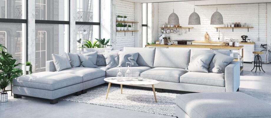 Styl loftowy w kawalerce