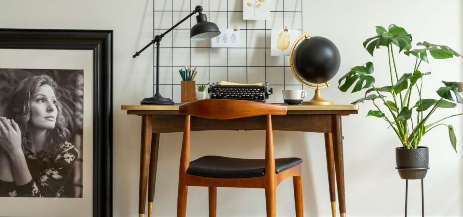 Wnętrza w tylu retro