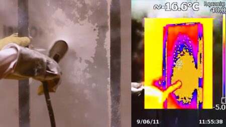 termoizolacja szyb - badanie