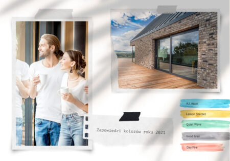Trendy 2021 kolory wnętrz