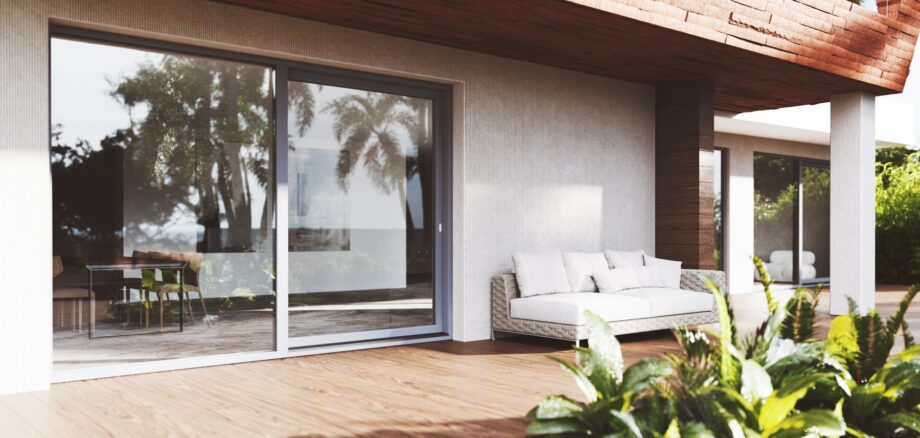 Okna antracytowe oknoplast