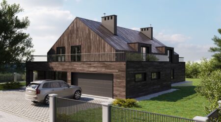 Dom z oknami WINERGETIC PREMIUM Oknoplast