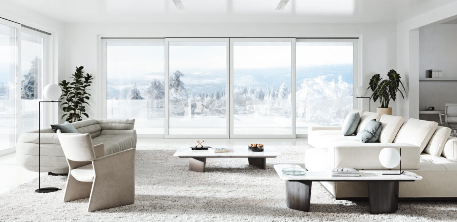 Białe wnętrze HST Motion OKNOPLAST