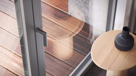 Klamka bezrozetowa Sleek+ OKNOPLAST