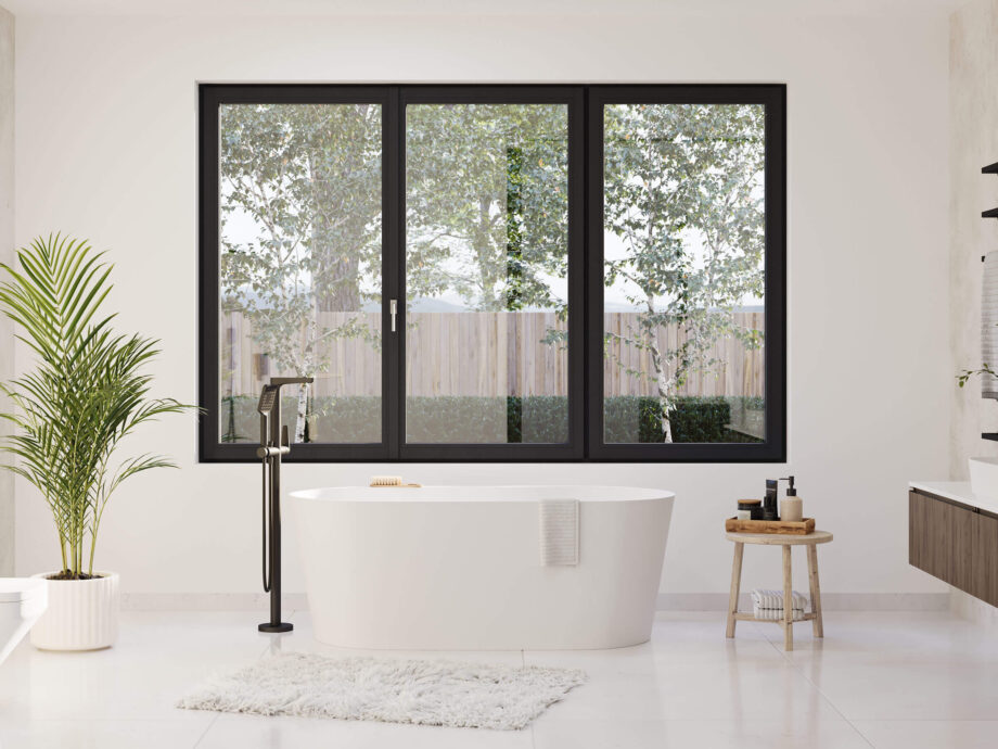 Okna Pixel w kolorze Anthrazitgrau seidenglatt