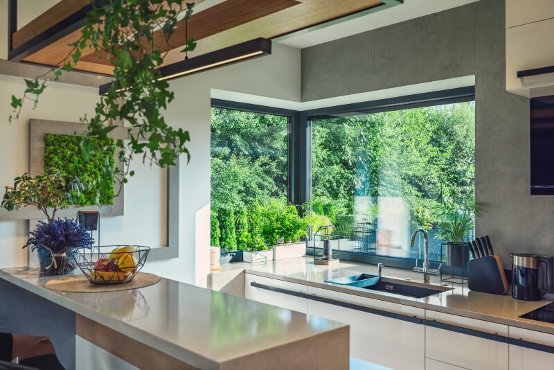 Okno w kuchni winergetic standard oknoplast