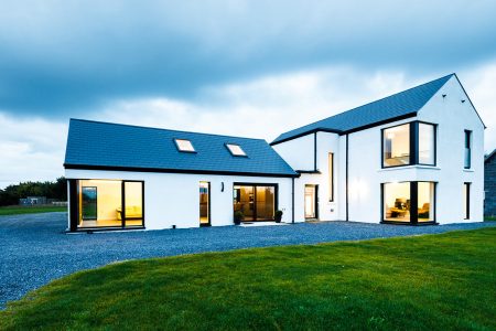 Dom w Irlandii - okna Pixel