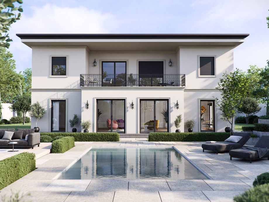 Dom z oknami Pilar - Oknoplast