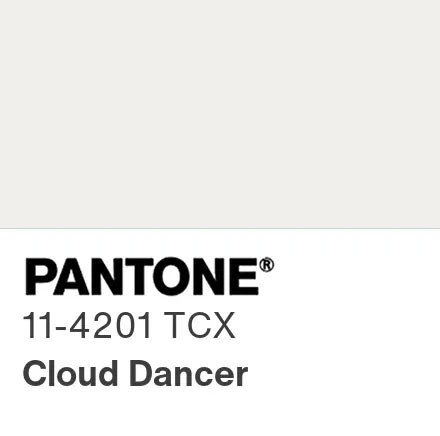 Pantone 11-420 Cloud-Dancer