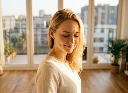 Jasne wnętrze mieszkania