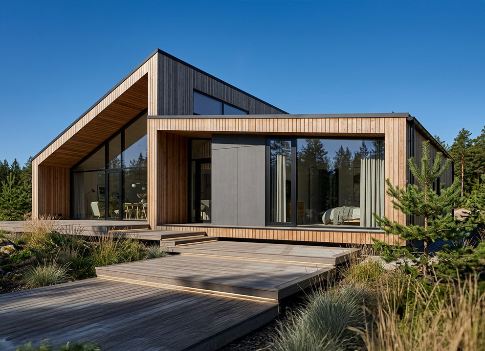 Nowoczesny dom modułowy