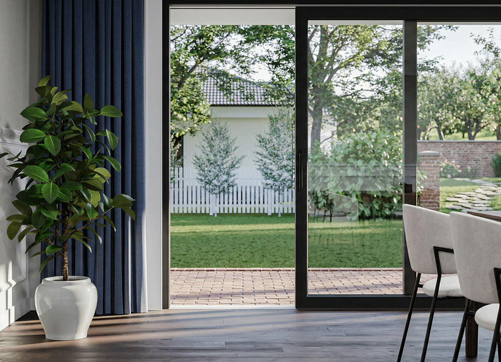 Drzwi tarasowe HST Motion S z niskim progiem