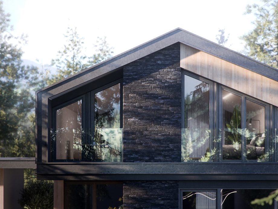 Okna Pava o trapezowym kształcie - Oknoplast