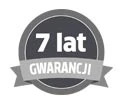 7 lat gwarancji na okna OKNOPLAST