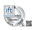 Certyfikat jakości ift Rosenheim
