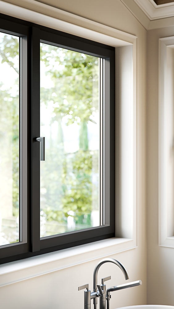 Okno Pilar w łazience